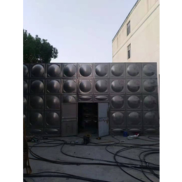 紫金不锈钢水箱厂家*  焊接消防水箱304方形保温水箱价格