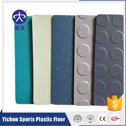 休闲中心PVC商用地板生产厂家出售同质透心PVC塑胶地板价格