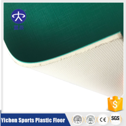 健身房PVC运动地板厂家出售棉麻纹运动塑胶地板价格
