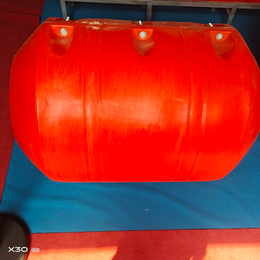 连云港水上浮球 抽沙管道浮筒 塑料浮体