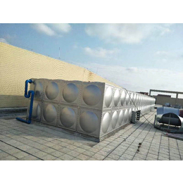清城不锈钢消防水箱厂家定制 焊接水箱304方形保温水箱批发