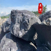 广东黑山石批发商 打造自然假山园林 景观石厂家供应石材