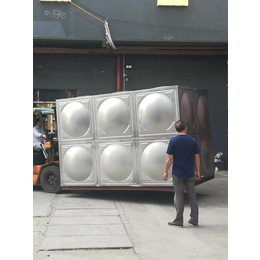 新兴不锈钢水箱厂家定制 方形消防水箱304焊接双层保温水箱缩略图