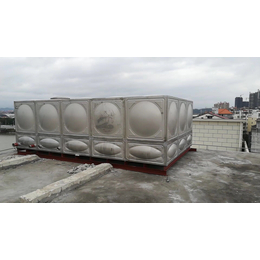 黄埔不锈钢水箱价格 焊接式消防水箱304批发 方形保温水箱厂