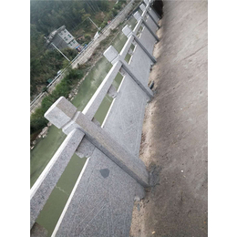 工程河道栏杆安装-水石方建材丨精雕细琢-金华工程河道栏杆