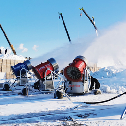滑雪场一台人工造雪机造雪面积 雪地游乐设备国产造雪机