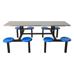 昆明厂家食堂餐桌 不锈钢餐桌椅 玻璃钢餐桌椅