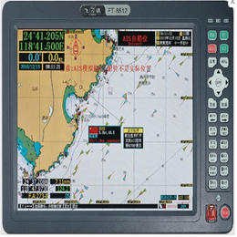 船用通导GPS导航飞通FT8512 12英寸显示屏导航海图机