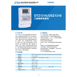 甘肃三相智能表甘肃经互感器的三相三线智能表DSZ1316型