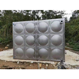 番禺不锈钢水箱厂家 组合方形消防水箱304焊接不锈钢保温水箱