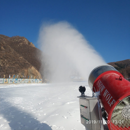 冬季诺泰克造雪机生产厂家帮助人们户外造雪