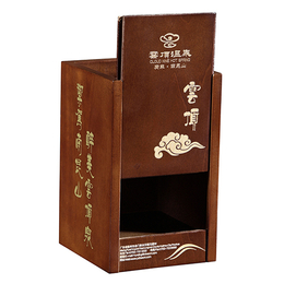 镂空茶叶木盒子OEM-镂空茶叶木盒子-智合，木盒包装加工