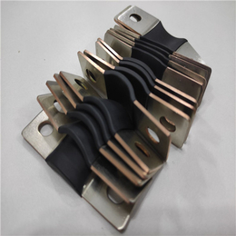 铜箔软连接焊接加工 导电铜巴 高分子扩散焊接工艺