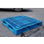 多规格塑料托盘 蓝色仓库货架防潮垫板 缩略图3