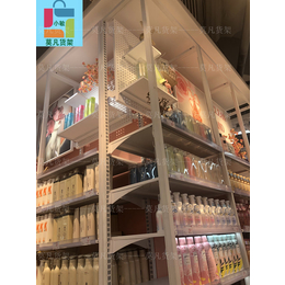 艺巧木制烤漆自由组合货架超市产品促销陈列架母婴店商品展示柜