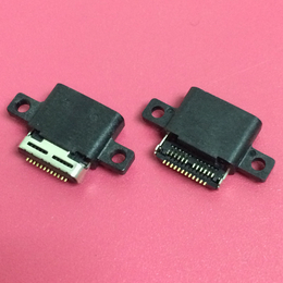 TYPE-C防水母座 USB 3.1 带塑胶外壳 带双耳螺丝