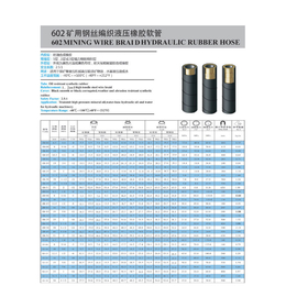 602 矿用钢丝编织液压橡胶软管