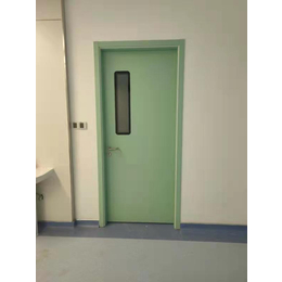 厂家医用平框门对夹门电动平移门热转印钢质门可定制