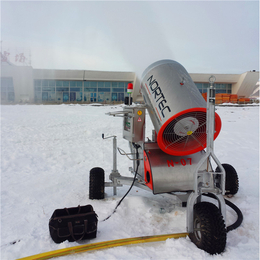加热喷嘴雪季人工造雪机 国产造雪机造雪注意风向