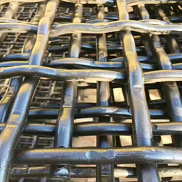 供应厂家定制款2460型号高锰钢编织筛网磨耗小好更换缩略图