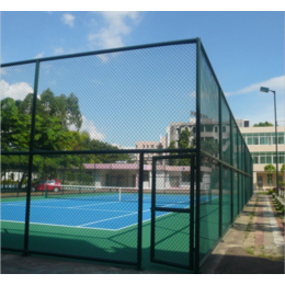 广东广州框架勾花网护栏学校篮球场围网运动场护栏网厂