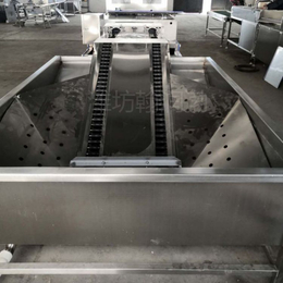 蛋品自动清洗机器 翰润渤600型松花蛋去泥机 洗蛋机生产商