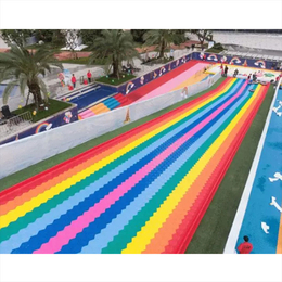 彩虹滑道 彩虹滑道修建成本 網紅滑道環保材質