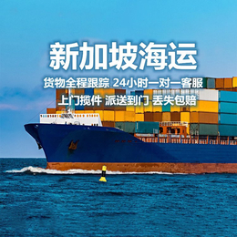 中国至新加坡海运运输须知