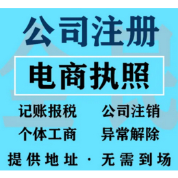 重庆企业代理记账 彭水注册个体营业执照