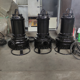 供应高扬程潜水泥浆泵 铝矿用潜水渣浆泵 6寸泥浆泵