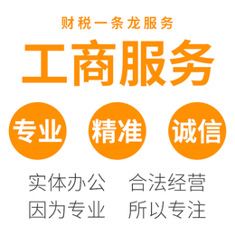 东莞公司注册营业执照代理记账报税个体户工商办理变更注销