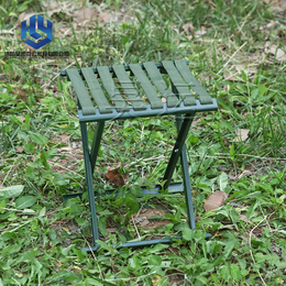 户外槽钢马扎（小号）便携式小马扎折叠休闲垂钓椅火车小板凳