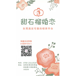 附近哪有婚介-横沥婚介- 甜石榴婚姻择优推荐(查看)