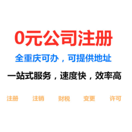 重庆南坪0元办理公司注册 二十年老会计代账报税
