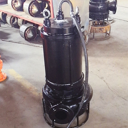 选砂厂潜水泥沙泵 高铬合金潜水渣浆泵 性能稳定 