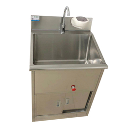 不锈钢低背板洗手池单人位刷手池