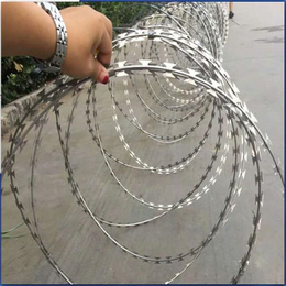 河北刺丝滚笼厂家供应江苏铁路防护刺绳边境铁丝网