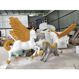 重庆泡沫造型制作 卡通马鹿子动物雕塑制作厂家