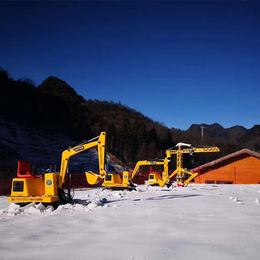 户外儿童游乐设备 冰雪游乐挖掘机价格 儿童电动挖掘机生产厂家 