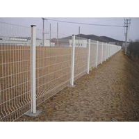阳江养殖场围蔽护栏 敬老院围墙栏杆 三横组装护栏定做