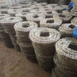 河北镀锌刺绳厂家供应上海铁丝网重庆钢丝网
