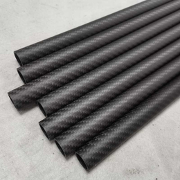 碳纤维圆管高温固化成型 碳纤维管3K规格多样