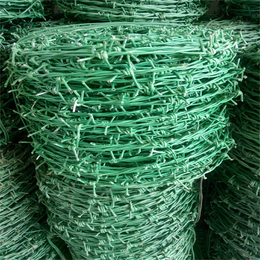 河北镀锌刺绳厂家供应铜仁钢丝网黔西南有刺铁丝网