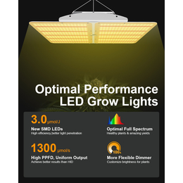 厂家室内大棚照明全光谱LED植物灯绿植物生长灯种植灯