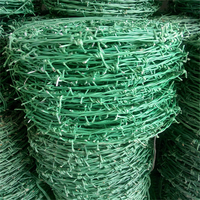 河北镀锌刺绳厂家供应梅州园林绿化防护网刺铁丝