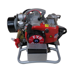 居思安背负式森林消防泵QBE-350采用高强度耐腐蚀的铝合金