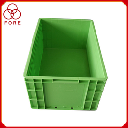 塑料周转箱绿色加厚全新料4628大尺寸物流周转箱厂家批发