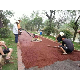 温州弘康地坪施工(图)-透水混凝土材料-永州透水混凝土