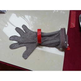 遂宁防切割手套HX-L钢丝环焊接工艺屠宰防护手套