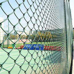 足球场操场铁网围网 房屋楼顶勾花铁丝防护网 球场运动场围网